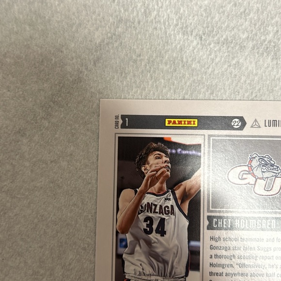 Chet Holmgren Rookie Card. OK City Thunder Star, #2 pick in 2022 NBA Draft. - Picture 4 of 4